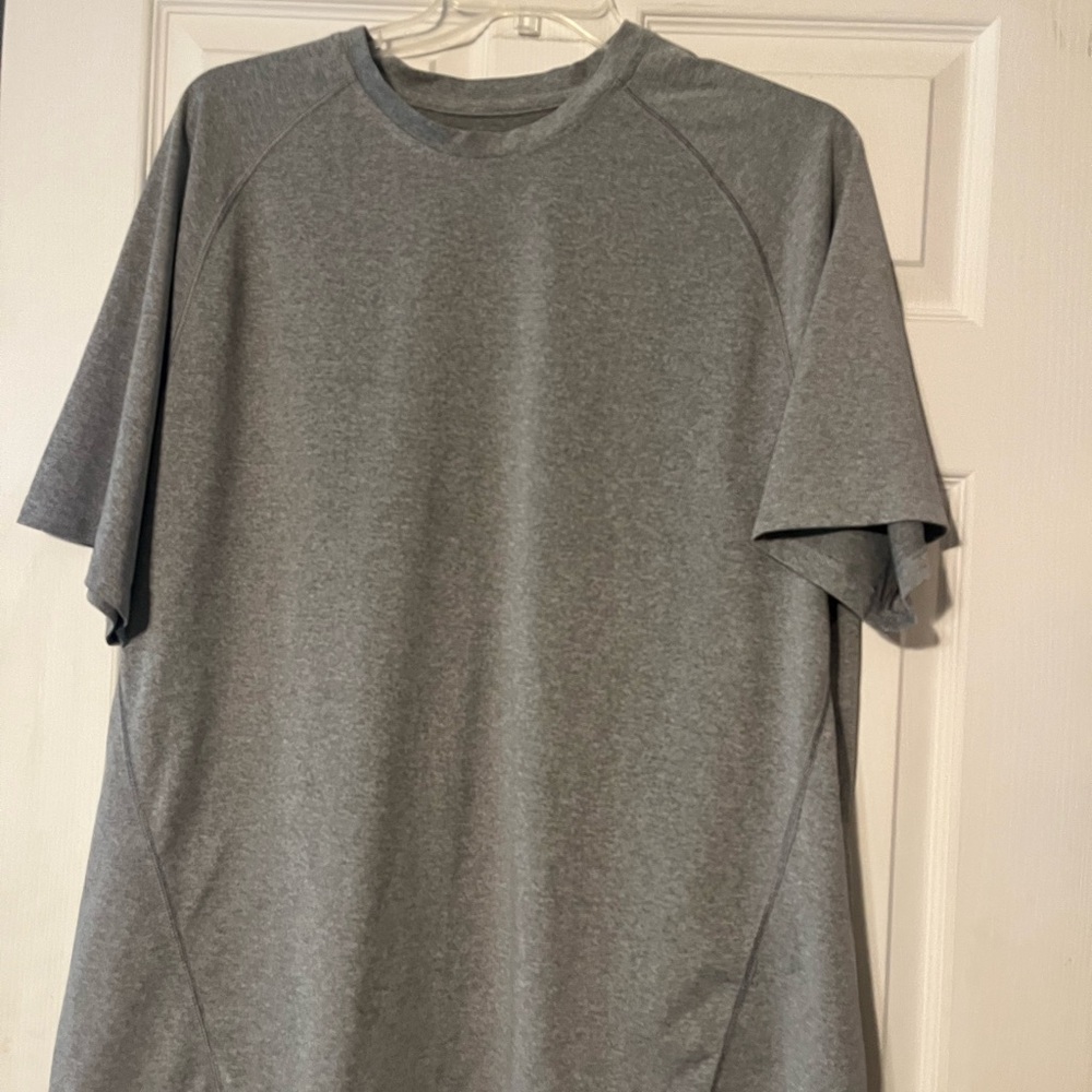 Adidas Gray Short Sleeve Tee Classic Crew